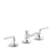 Kallista P25006-LV-BV Script Sink Faucet, Low Spout, Lever Handles