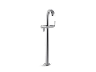 Kallista P25088-00 Script Floor-Mount Bath Filler