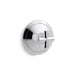 Kallista P25022-CR-BV Script Thermostatic Trim, Cross Handles