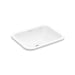 Kallista P74233-WO-0 Perfect Under-mount Sink, Soft Rectangle with Overflow