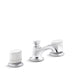 Kallista P25056-CMC Script Sink Faucet, Low Spt,Wt Porc
