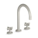 Kallista P24490-CR-CP One Sink Faucet, Gooseneck Spout, Cross Handles