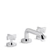 Kallista P24491-CR-CP One Sink Faucet, Low Spout, Cross Handles
