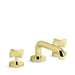 Kallista P24491-CR One Basin Set, Low Spout, Cross Handle