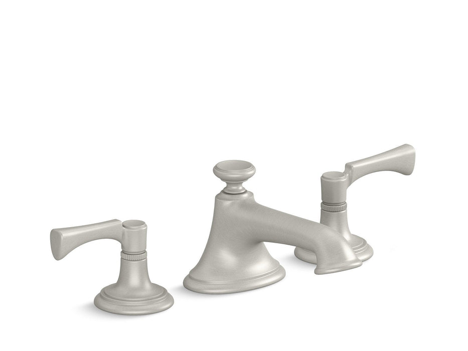 Kallista P24601-LV-ULB Bellis Sink Faucet, Noble Spout, Lever Handles