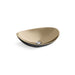 Kallista P74108-BLK Myam Vessel, Matte Blk, Satin Bronze