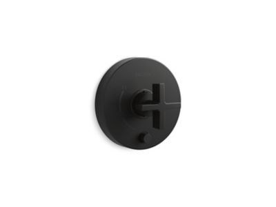 Kallista P24416-CR One Pb Shower Trim W/Divrt, Cross Hdl