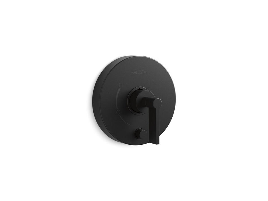 Kallista P24416-LV-CP One Pressure Balance Trim with Diverter, Lever Handle