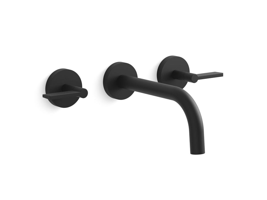 Kallista P24410-LV-CP One Wall Mount Sink Faucet, Lever Handles