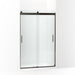 KOHLER K-706008-D3 Levity Sliding shower door, 74" H x 43-5/8 - 47-5/8" W, with 1/4" thick Frosted glass
