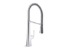 KOHLER K-22060 Graze Semi-professional kitchen sink faucet with three-function sprayhead