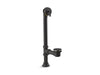 KOHLER K-7178 Iron Works Decorative 1-1/2" adjustable pop-up bath drain for 5' whirlpool with tailpiece