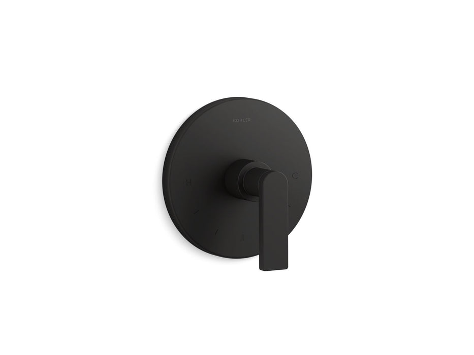 KOHLER K-T73133-4 Composed MasterShower temperature control valve trim with lever handle