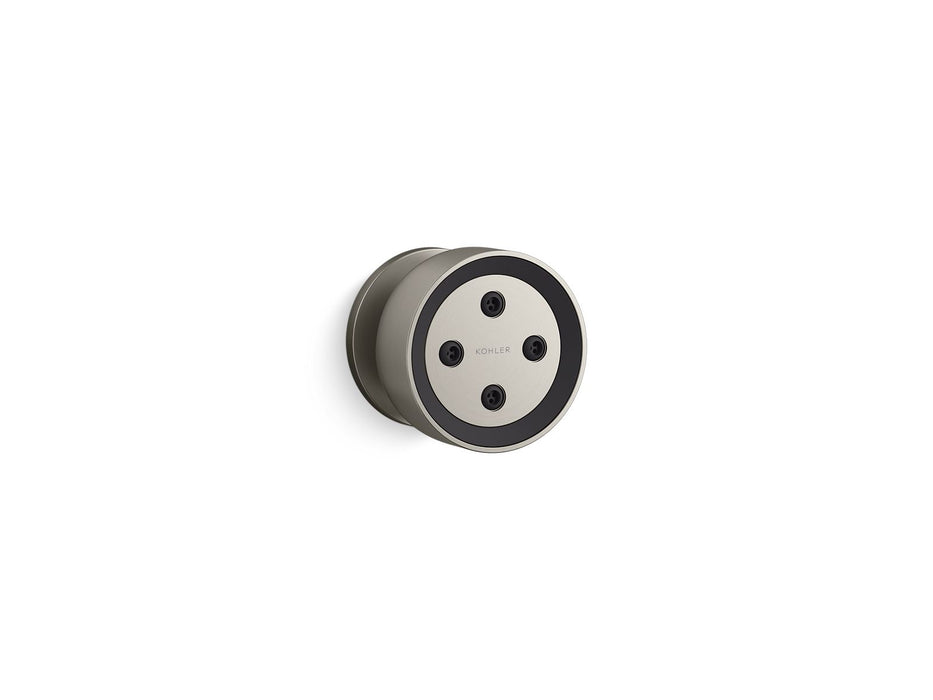 KOHLER K-26299-G Statement Round single-function body spray, 1.75 gpm