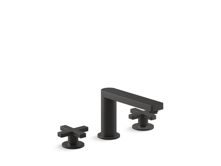 KOHLER K-73060-3 Composed Widespread bathroom sink faucet with Cross handles, 1.2 gpm