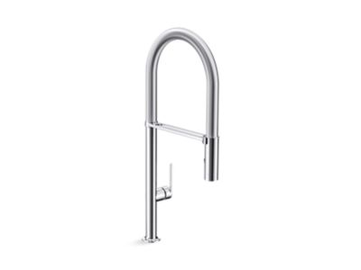Kallista P23174-LV Juxtapose Semi-Pro Faucet W/ Po Spray
