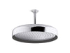 KOHLER Statement Round 14" single-function rainhead, 2.5 gpm