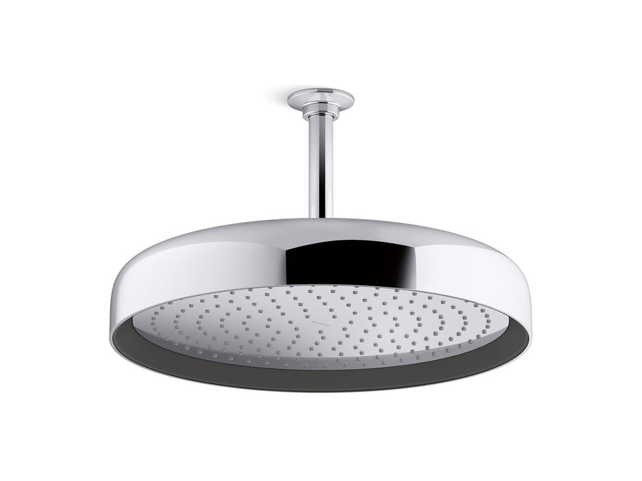 KOHLER Statement Round 14" single-function rainhead, 2.5 gpm