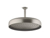 KOHLER Statement Round 14" single-function rainhead, 2.5 gpm