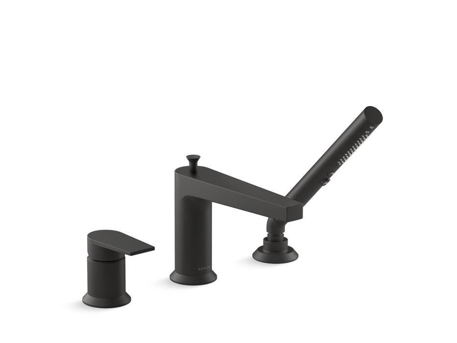 KOHLER K-74032-4 Taut Deck-mount bath faucet with handshower