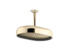KOHLER K-26293-G Statement Oblong 12" single-function rainhead, 1.75 gpm