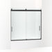 KOHLER K-706002-L Levity Sliding bath door, 59-3/4" H x 56-5/8 - 59-5/8" W, with 1/4" thick Crystal Clear glass