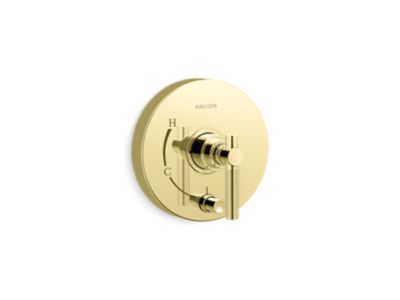 Kallista P21376-LV Central Park West Pressure Bal W/Div Lv