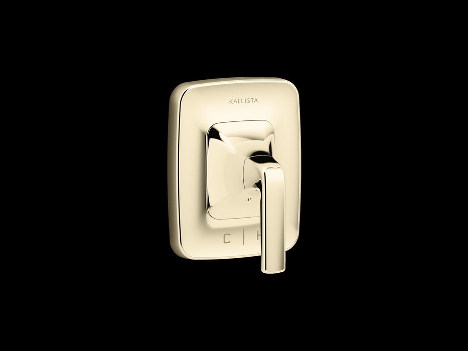 Kallista P24722-LV-AF Per Se Thermostatic Trim, Lever Handle