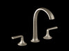 Kallista P25007-LV-BV Script Sink Faucet, Arch Spout, Lever Handles