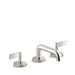 Kallista P24491-LV One Basin Set, Low Spout, Lever Handle
