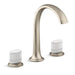 Kallista P25057-CMC Script Sink Faucet, Arch Spt, Wt Porc
