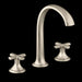 Kallista P25007-CR-BV Script Sink Faucet, Arch Spout, Cross Handles