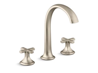 Kallista P25007-CR Script Sink Faucet Arch Spout Crss Hndl