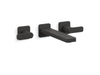 KOHLER K-T27120-4 Parallel Wall-mount bathroom sink faucet trim, 1.2 gpm
