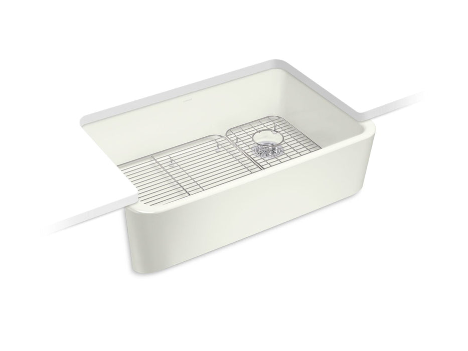 KOHLER Ironridge 34" undermount single-bowl farmhouse kitchen sink