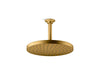 KOHLER K-76465-Y Awaken 10" single-function rainhead, 2.5 gpm