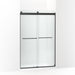 KOHLER K-706014-D3 Levity Sliding shower door, 74" H x 44-5/8 - 47-5/8" W, with 1/4" thick Frosted glass