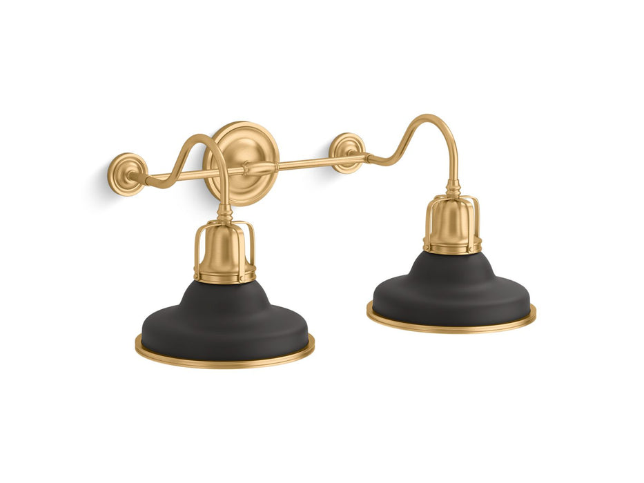 KOHLER K-32286-SC02 Hauksbee Two-light sconce