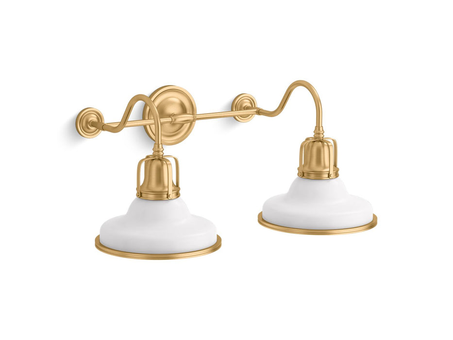 KOHLER K-32286-SC02 Hauksbee Two-light sconce