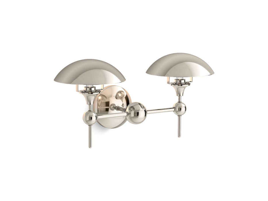 KOHLER K-27945-SC02 Vorleigh Two-light sconce