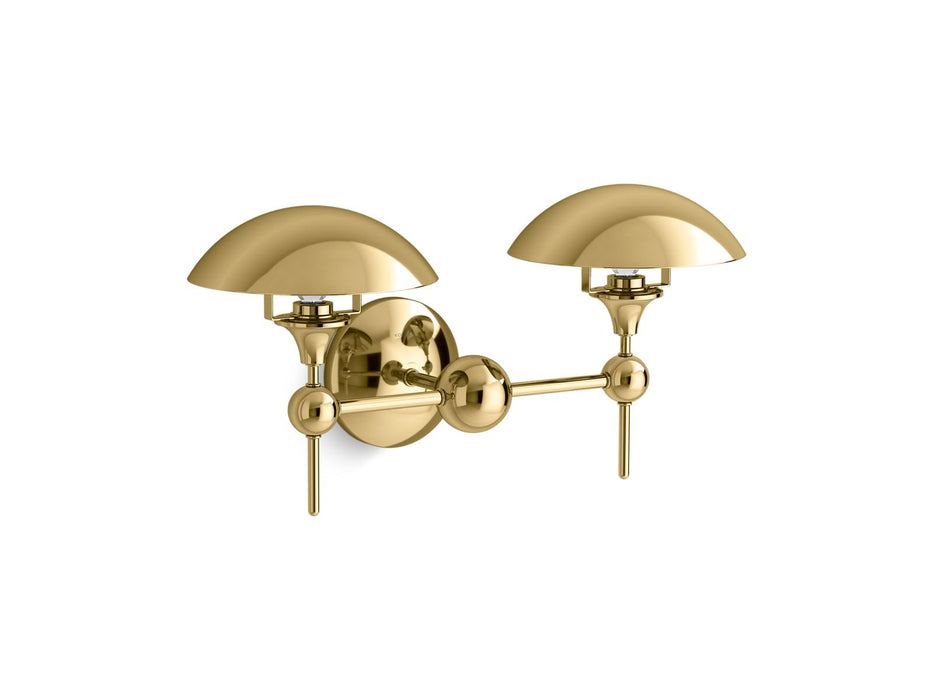 KOHLER K-27945-SC02 Vorleigh Two-light sconce