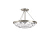 KOHLER K-29374-SF03B Arendela 15-1/2" semi-flush