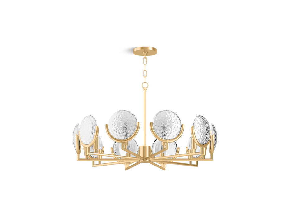 KOHLER K-29380-CH10B Arendela 29-1/2" chandelier