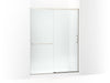 KOHLER K-707615-8L Elate Tall 75-1/2" H sliding shower door with 5/16"-thick glass