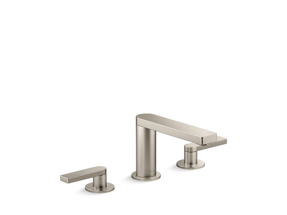 KOHLER K-73060-4 Composed Widespread bathroom sink faucet with Lever handles, 1.2 gpm