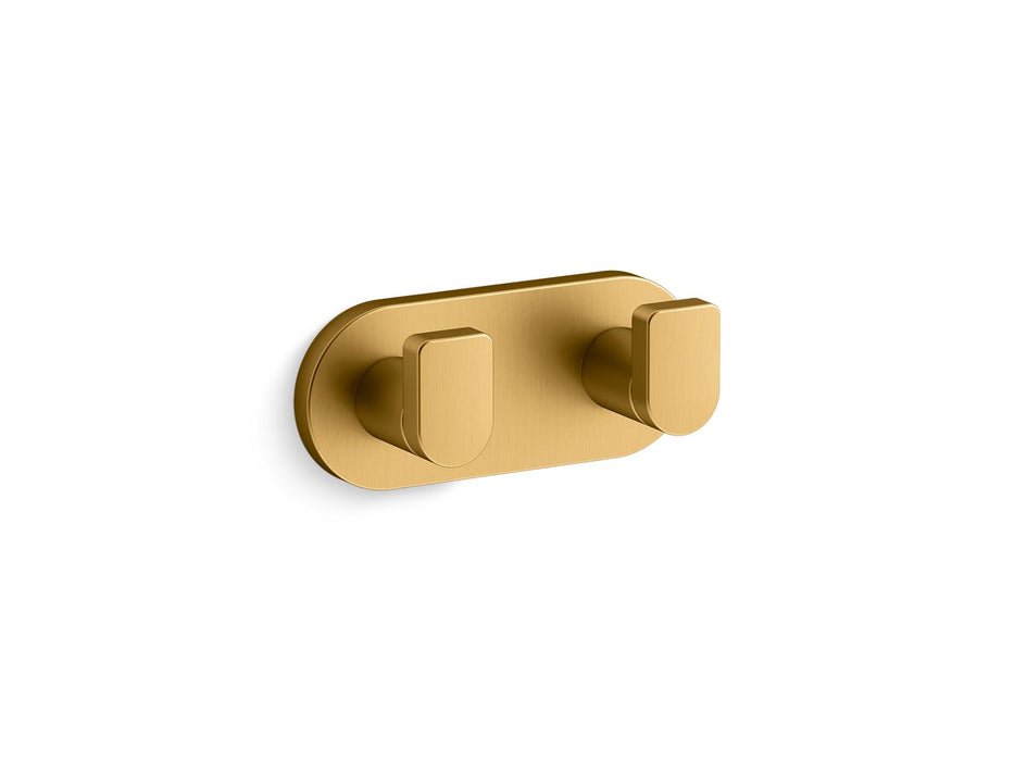 KOHLER K-73146 Composed Double robe hook