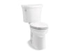 KOHLER K-26077 Kingston The Complete Solution two-piece elongated toilet, 1.28 gpf