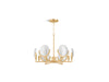 KOHLER K-29381-CH06B Arendela 22" chandelier