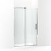 KOHLER K-707622-8L Echelon Sliding shower door, 71-3/4" H x 43-3/4 - 47-3/4" W, with 5/16" thick Crystal Clear glass