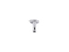 KOHLER K-26319 Statement 3" ceiling-mount single-function rainhead arm and flange